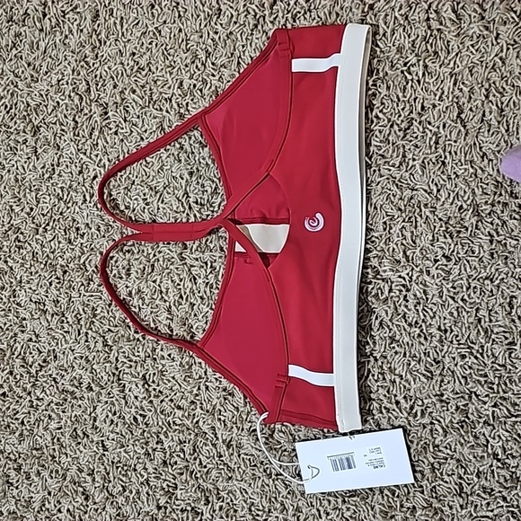 NWT Calme by Johnny Was Endurance Cross Back Sports Bra Removable Pads Large - Picture 4 of 6